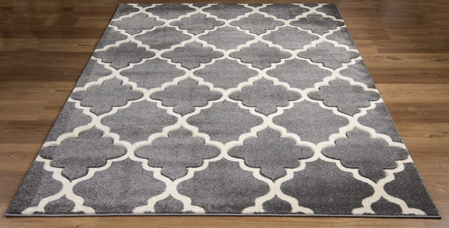 Olivia Rug Light Grey