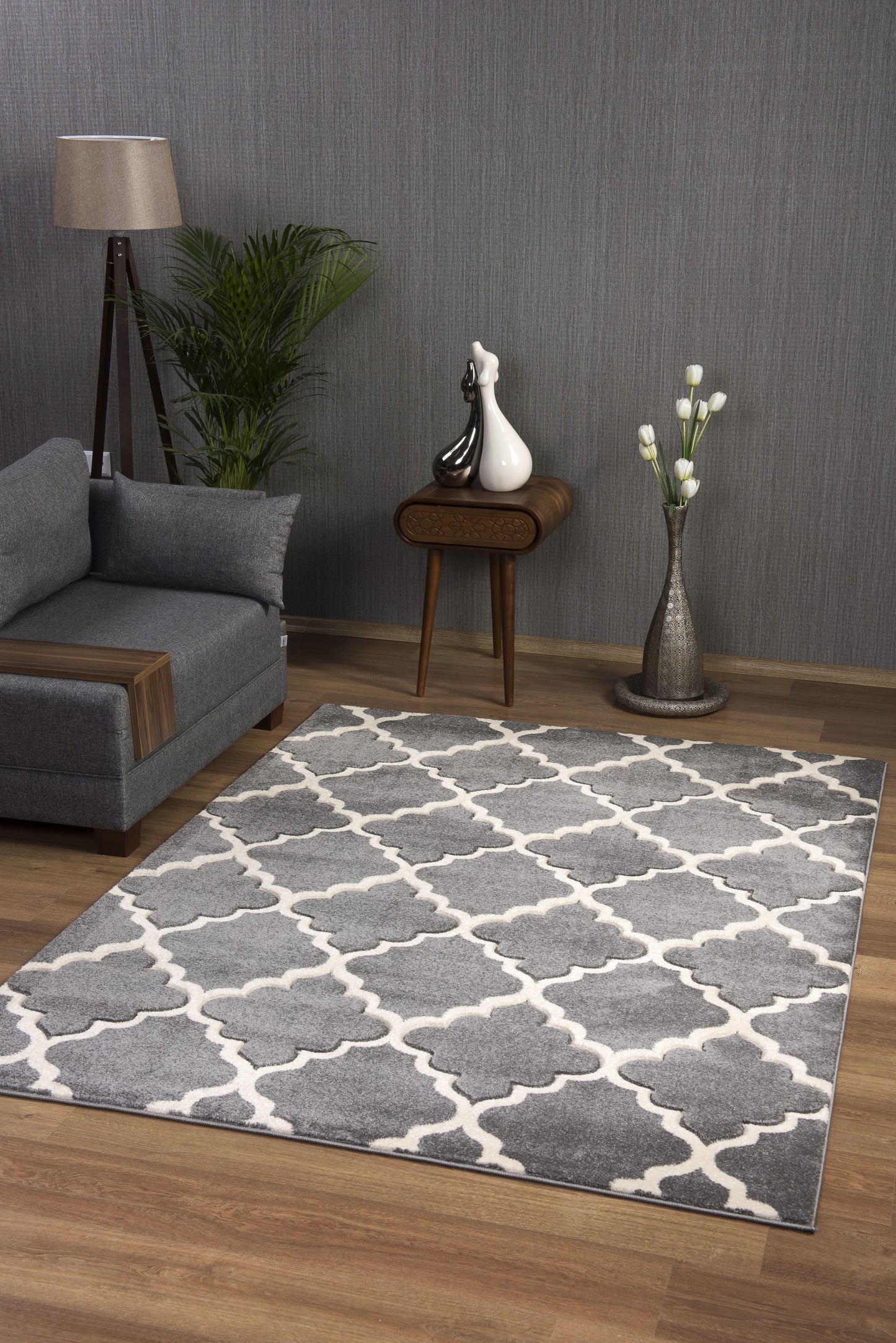 Olivia Rug Light Grey