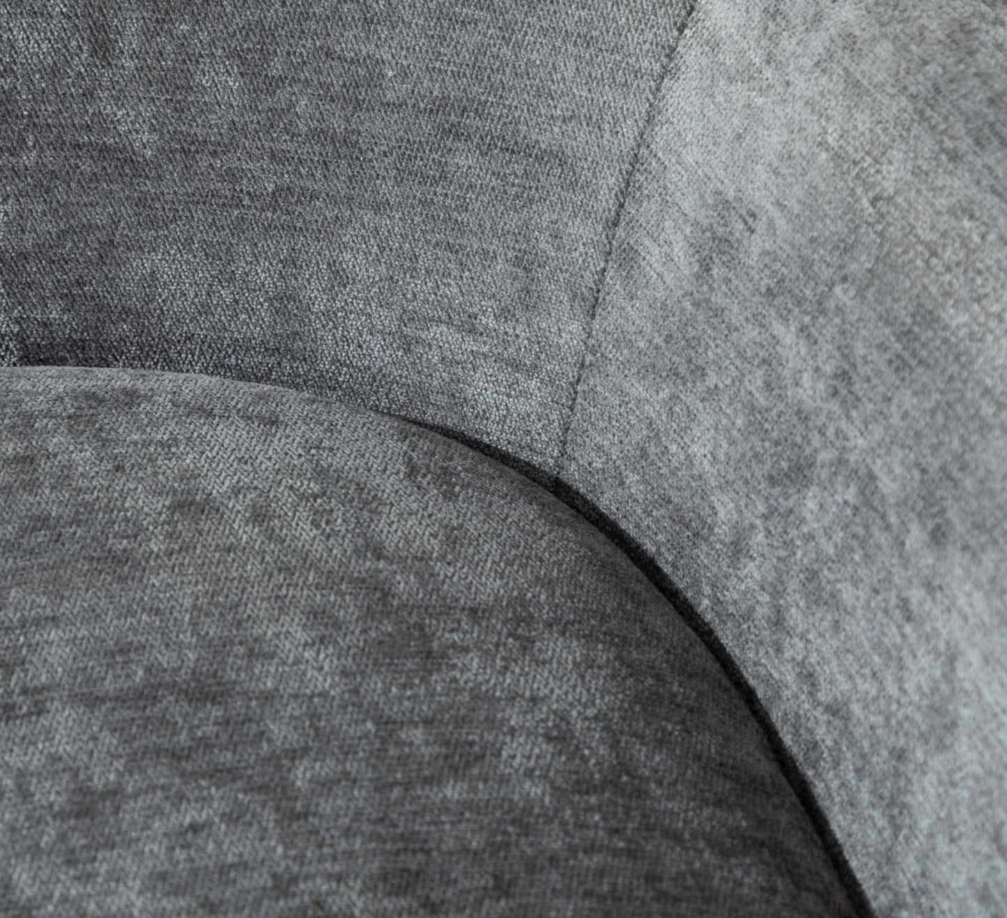 Morgan Chair + Footstool Dark Grey