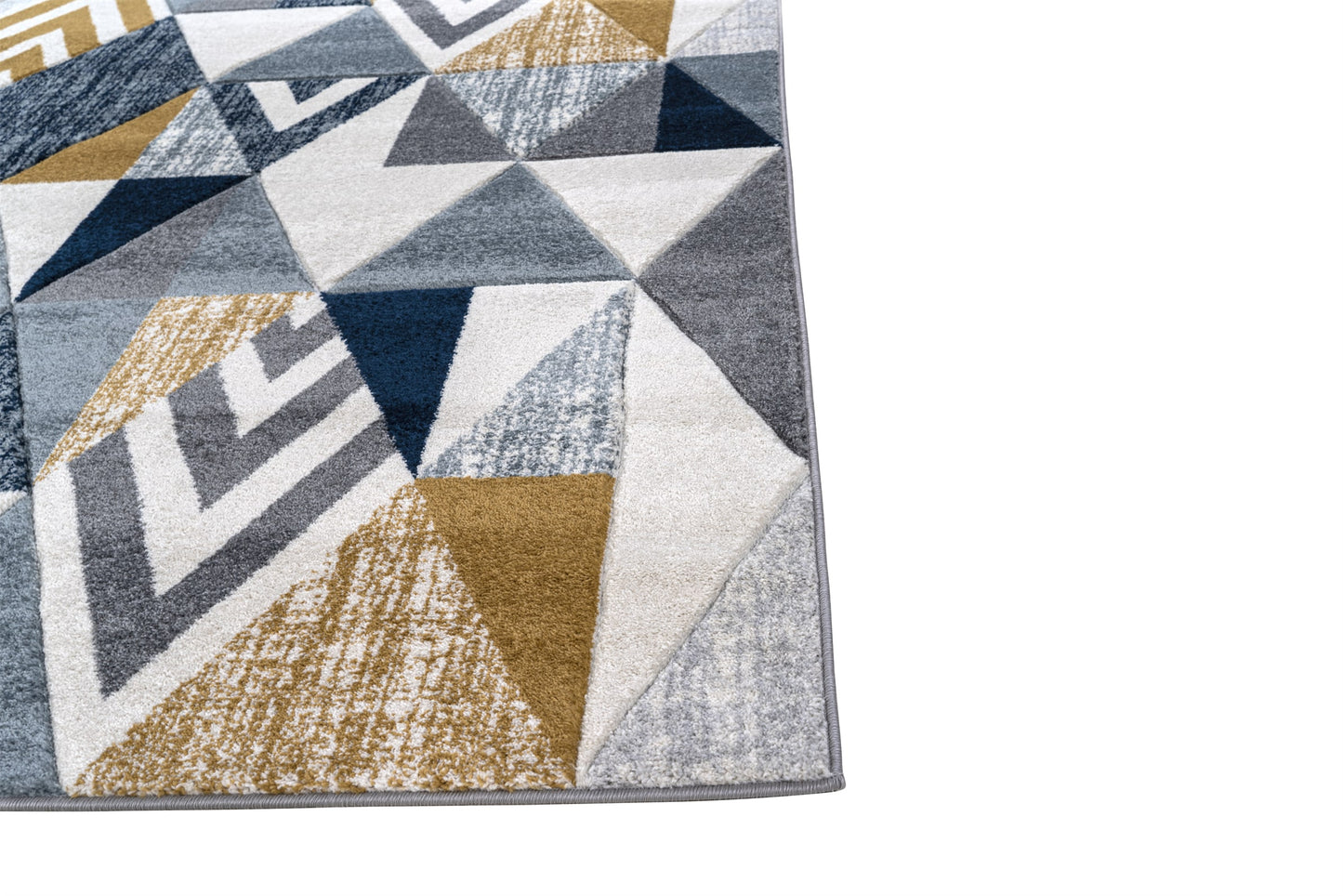 Olivia Rug - 102 Blue Mustard