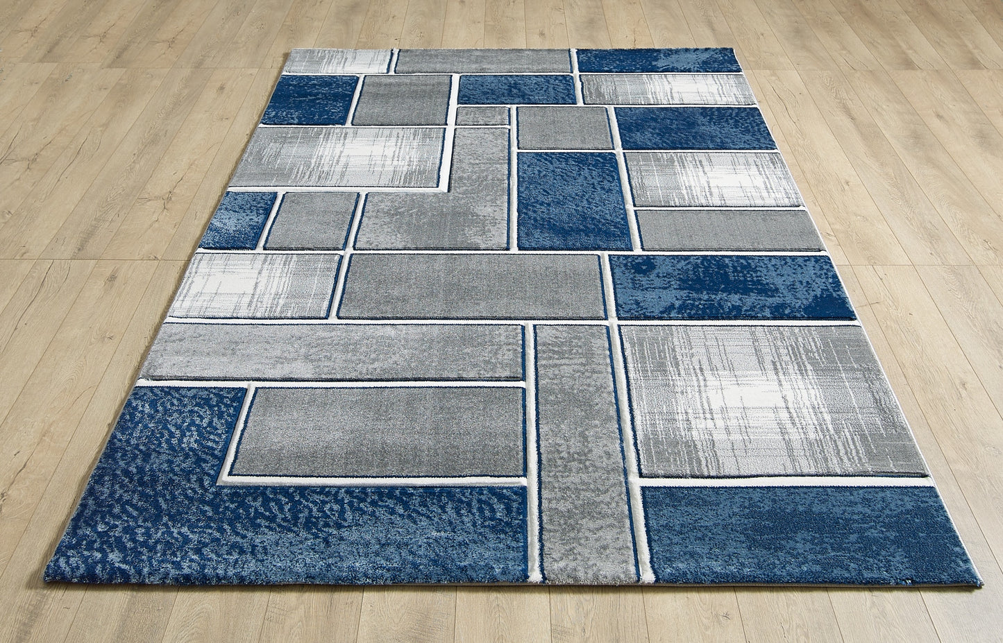 Mia Rug - Grey Navy