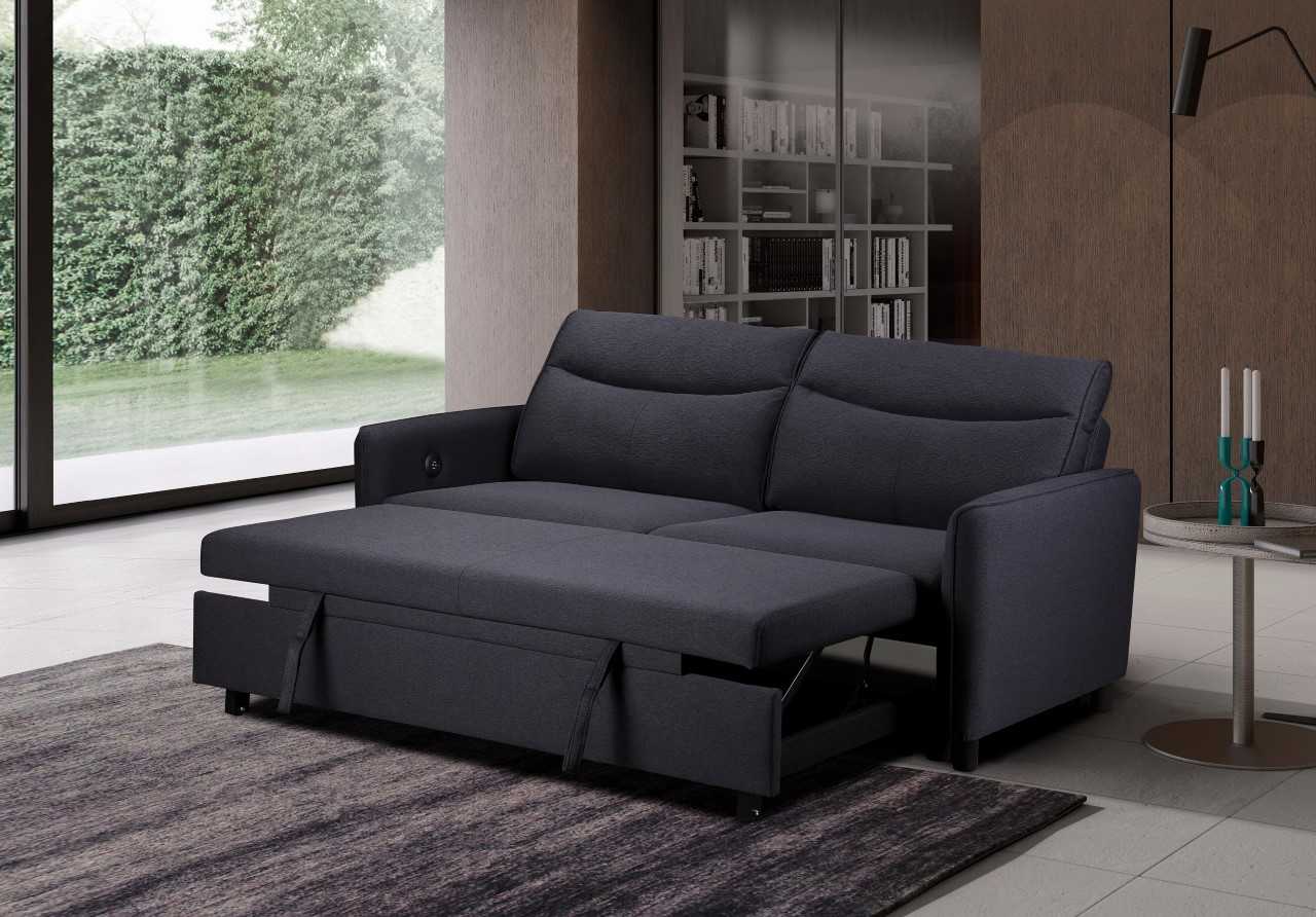 Georgia Dark Grey Sofabed (Eclipse)