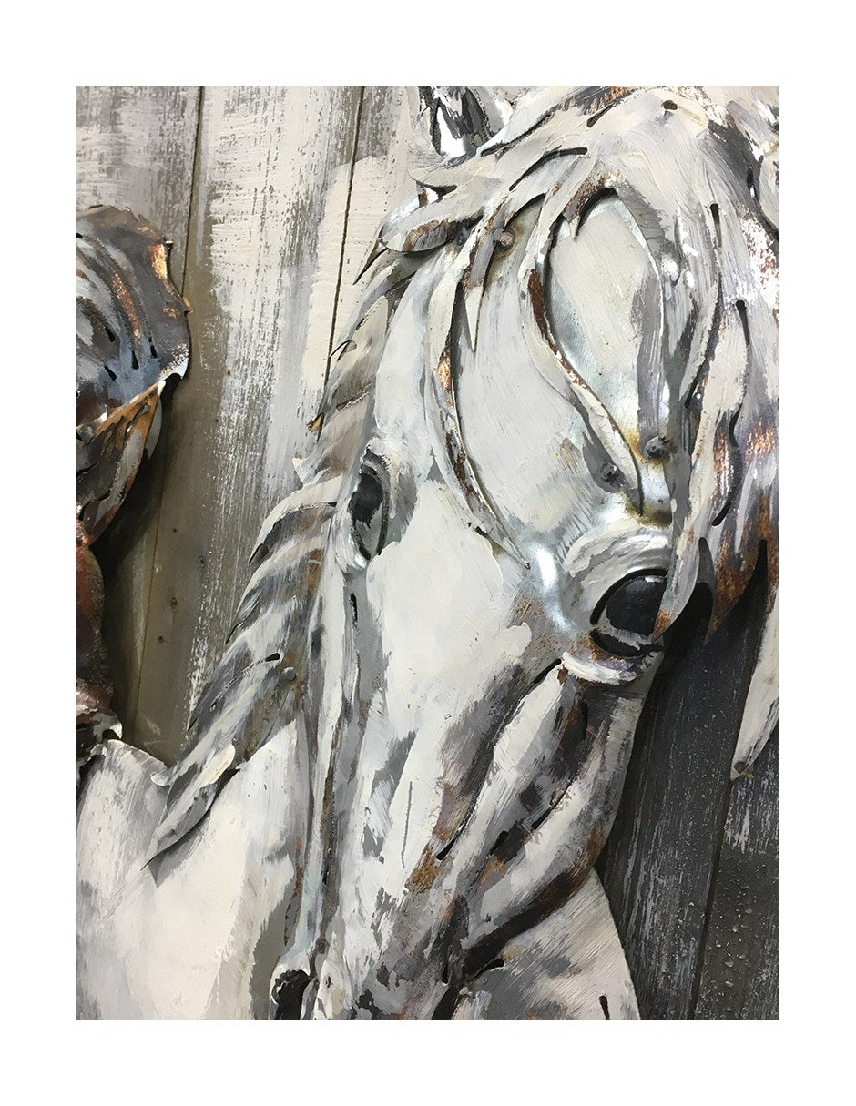 Equine Trio- 80X80 CM