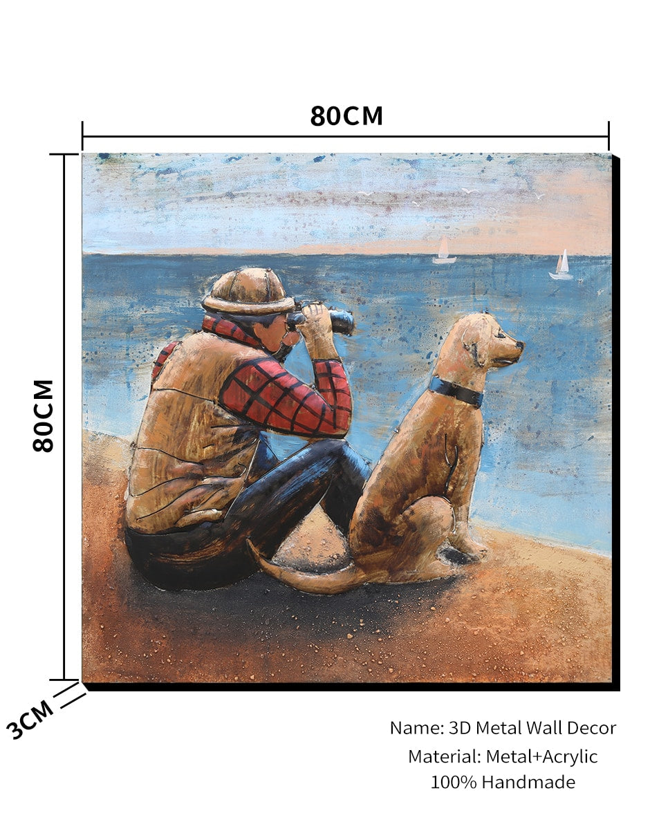 Best Friends- 80X80 CM