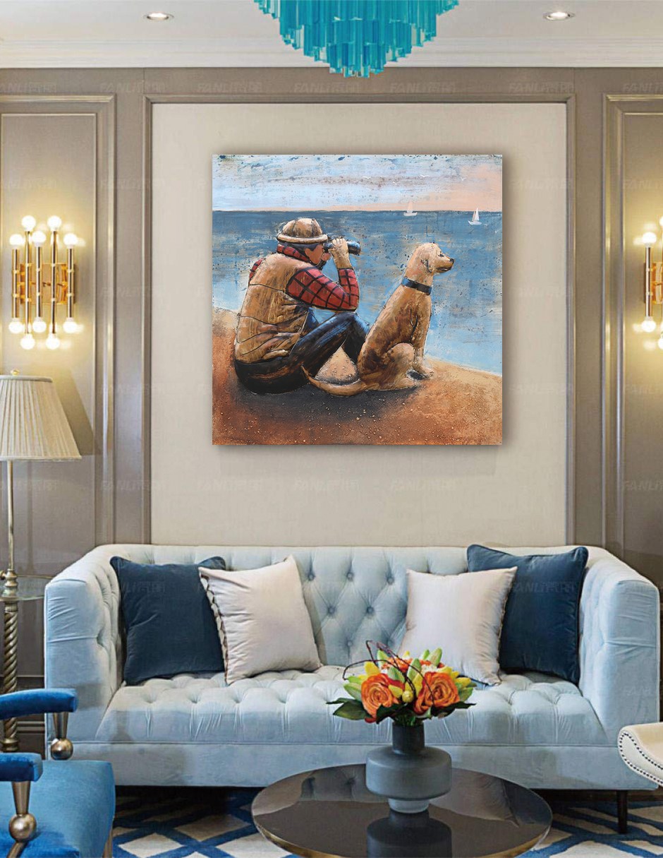 Best Friends- 80X80 CM