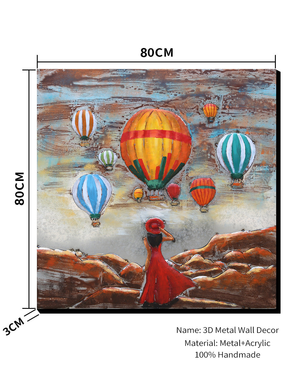 Balloon Daydream- 80X80 CM