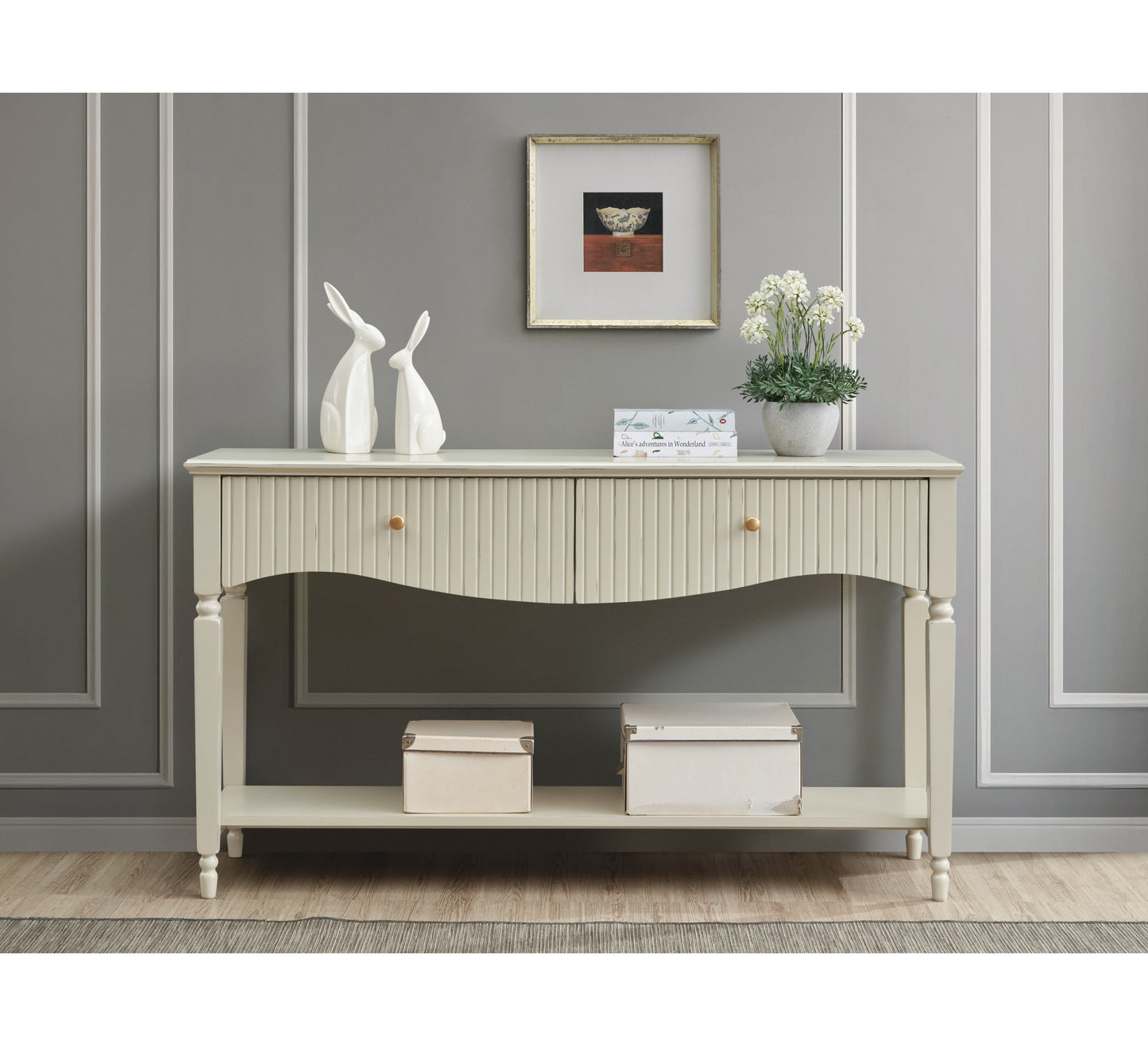 Dorchester Large Console - Cream