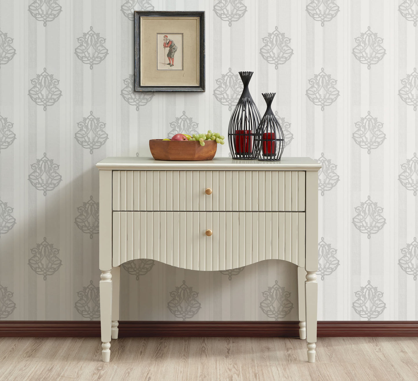 Dorchester Small Console - Cream