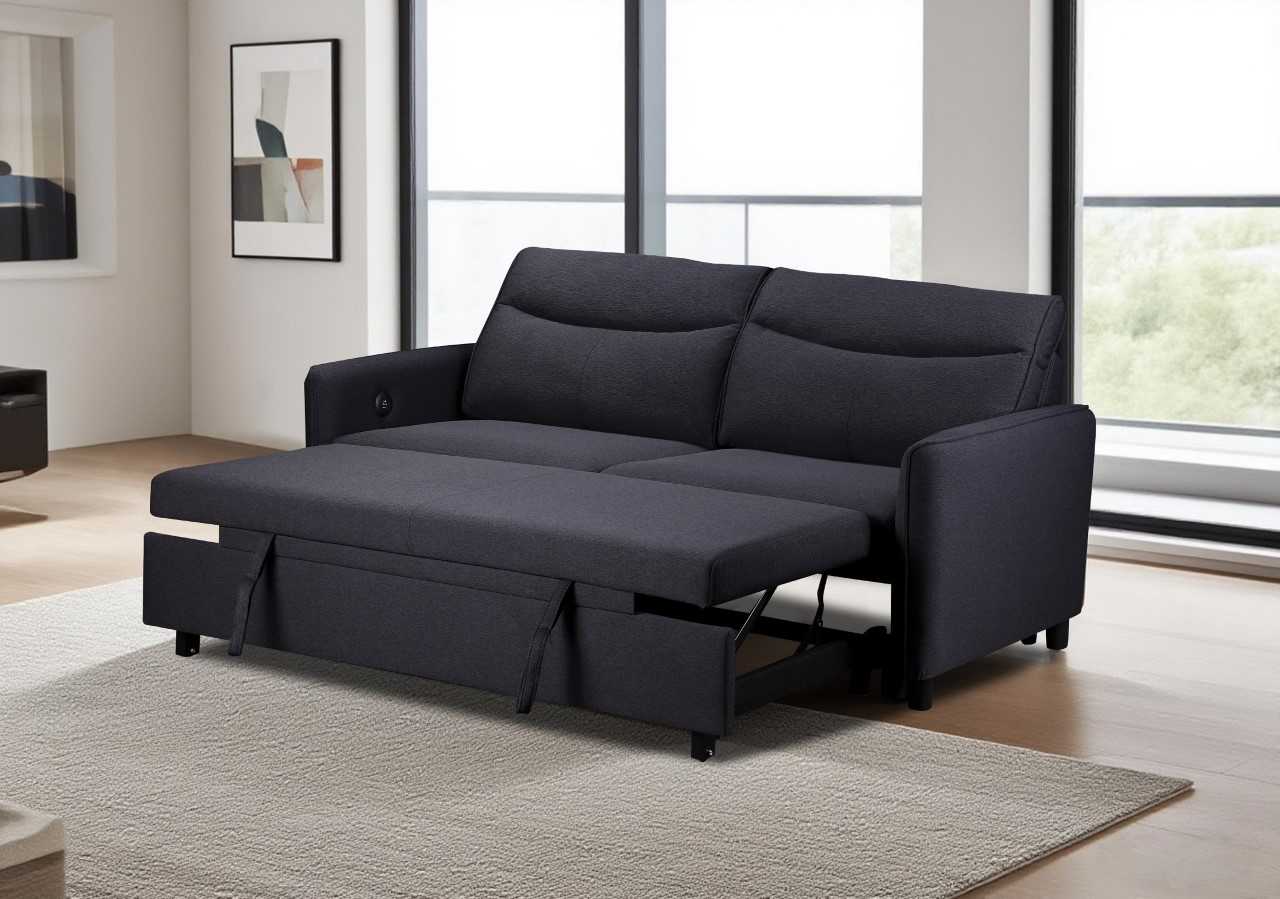 Georgia Dark Grey Sofabed (Eclipse)