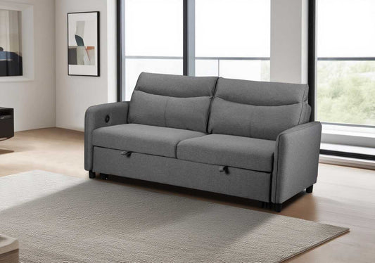 Georgia Light Grey Sofabed (Pepper)