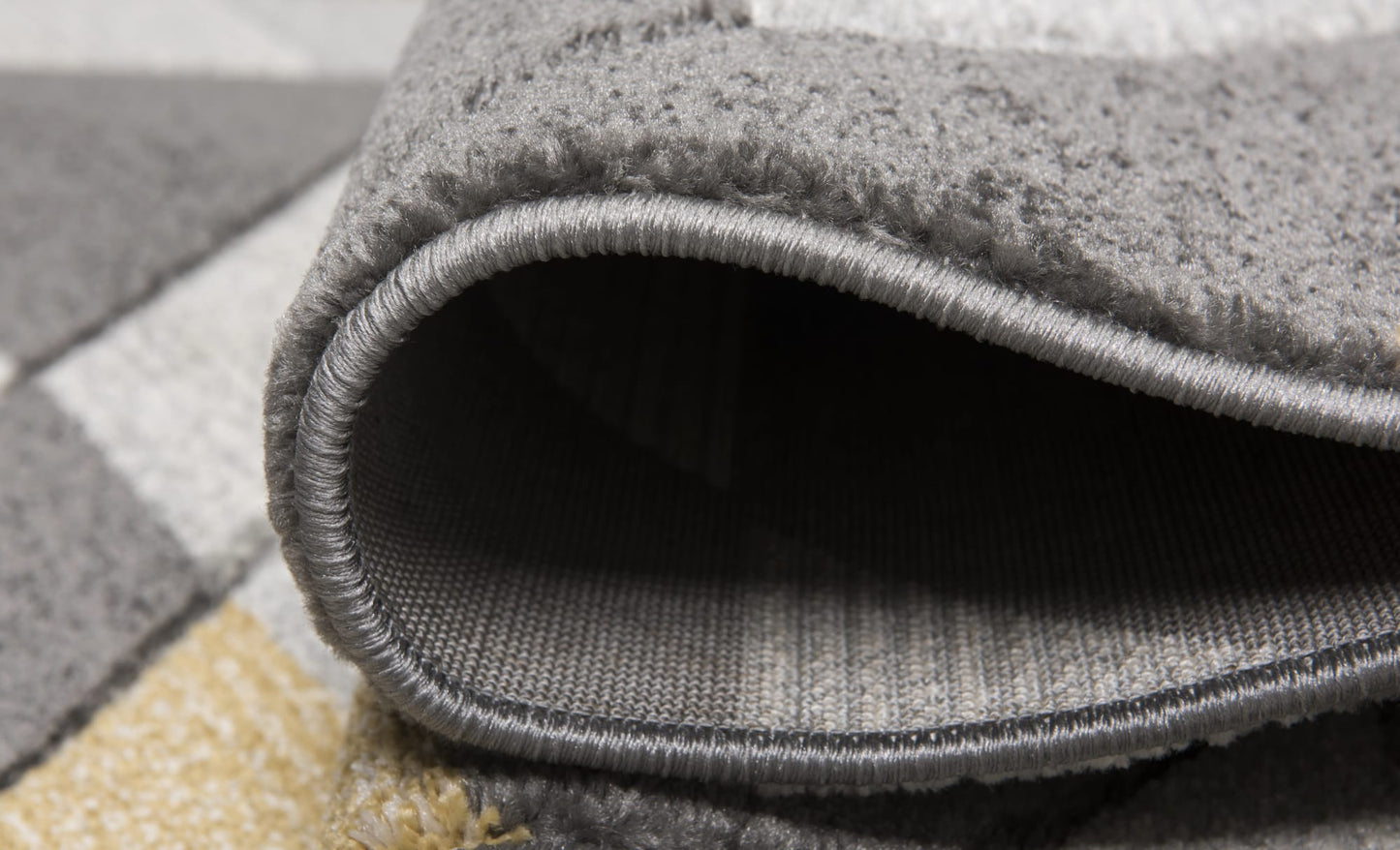 Grace Rug Grey-Mustard