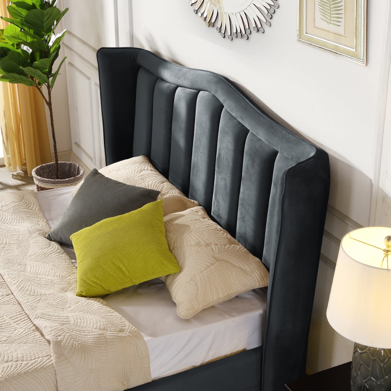 Sienna Grey Gaslift Bed