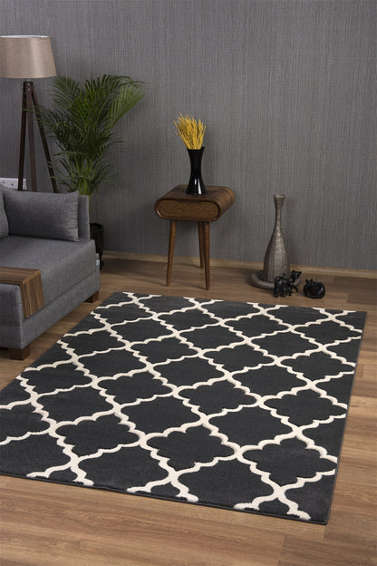 Olivia Rug Dark Grey