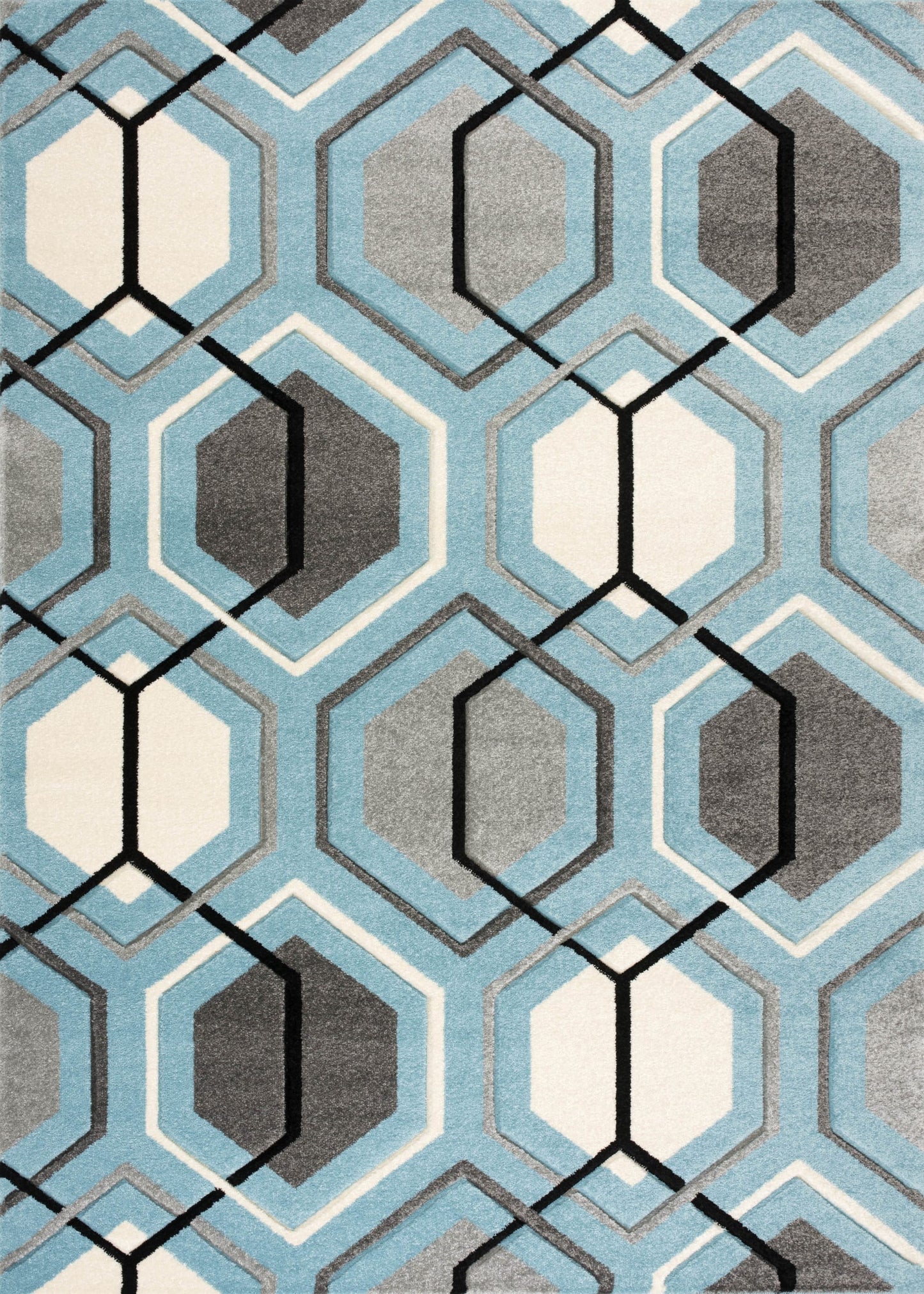 Sophie Rug Blue-Grey