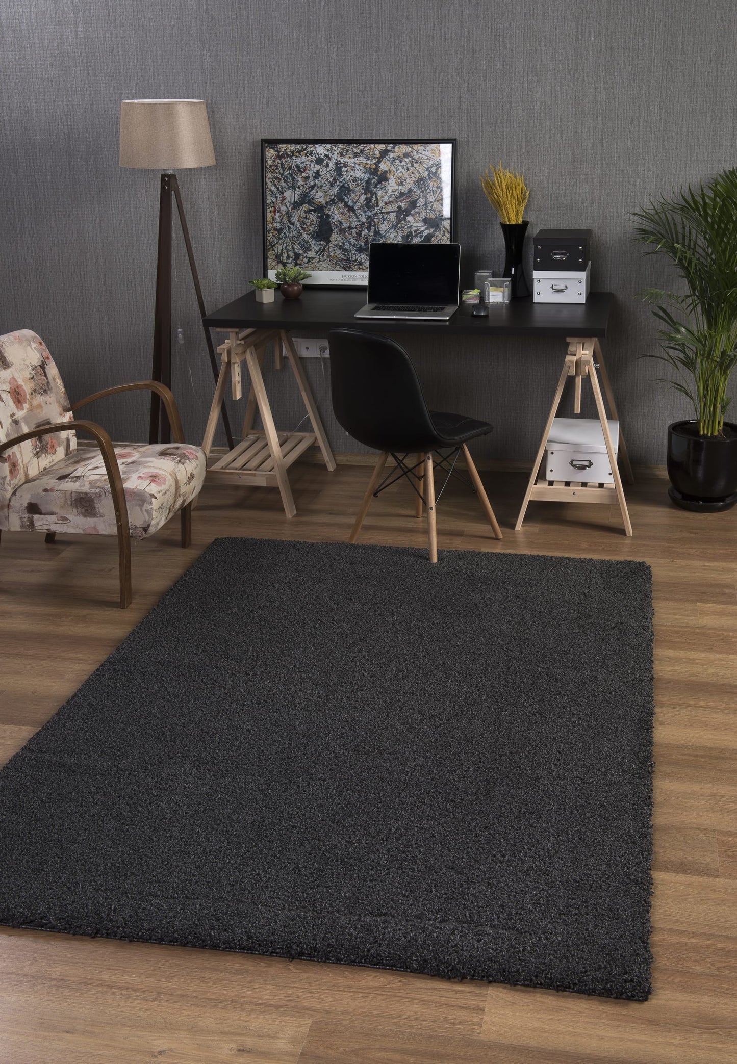 Mia Rug Charcoal