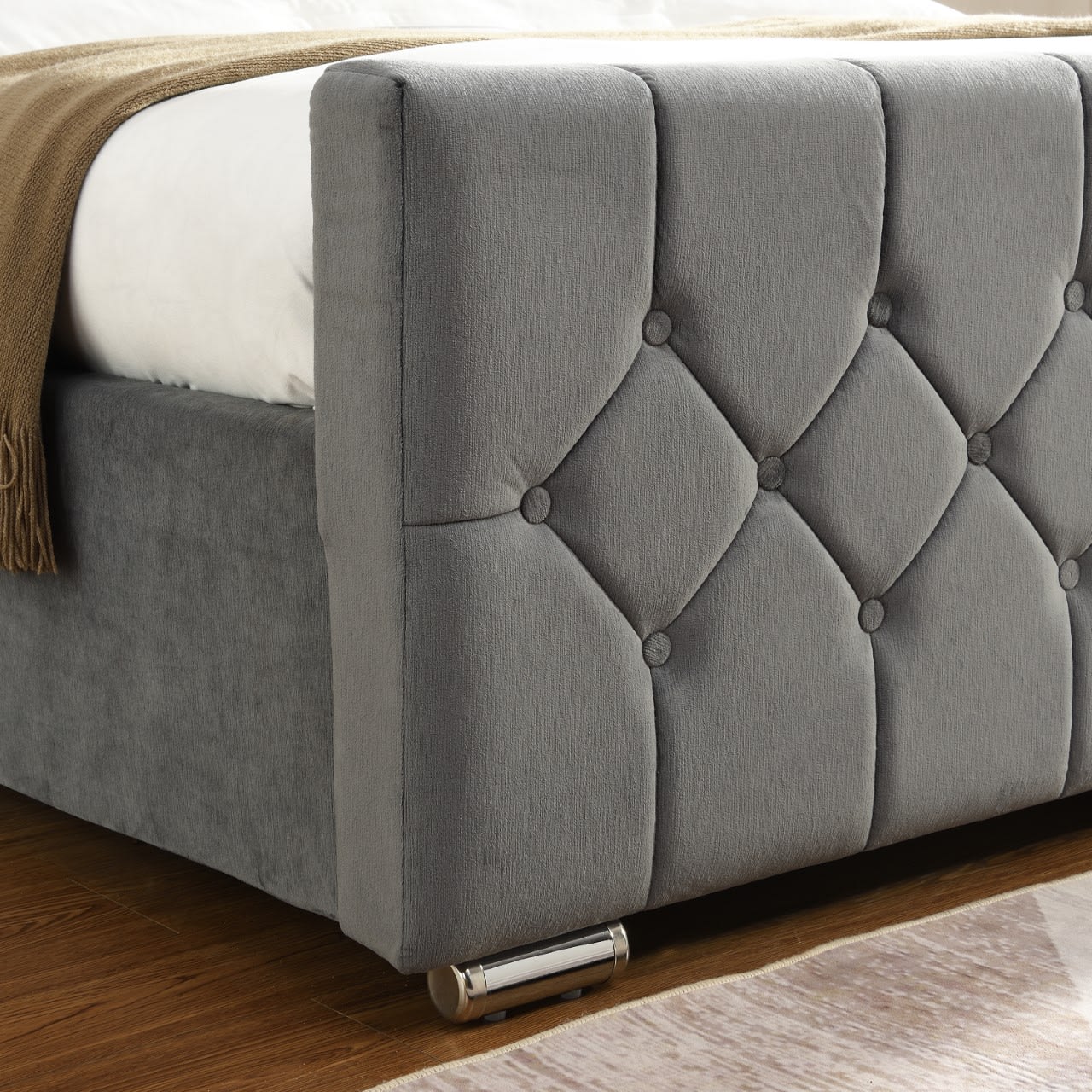 Daisy Grey Bed