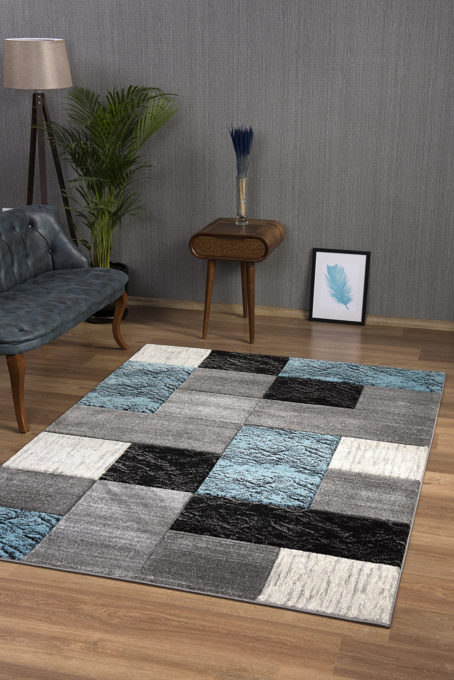 Noah Rug Blue