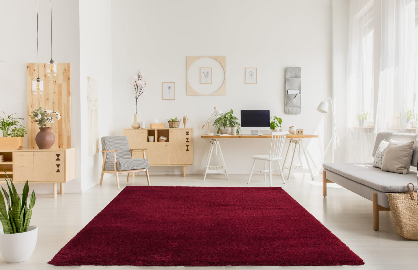 Olivia Red Rug