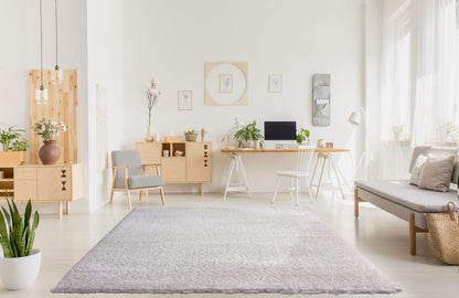 James Silver Rug