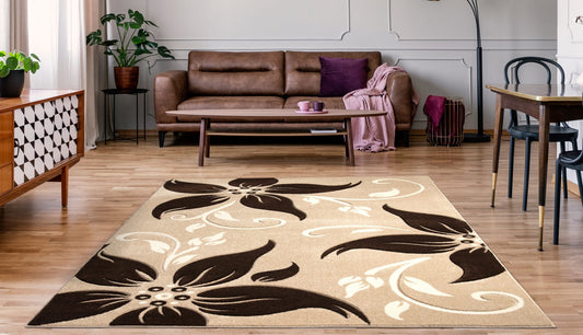 Charlie Rug Beige-Brown