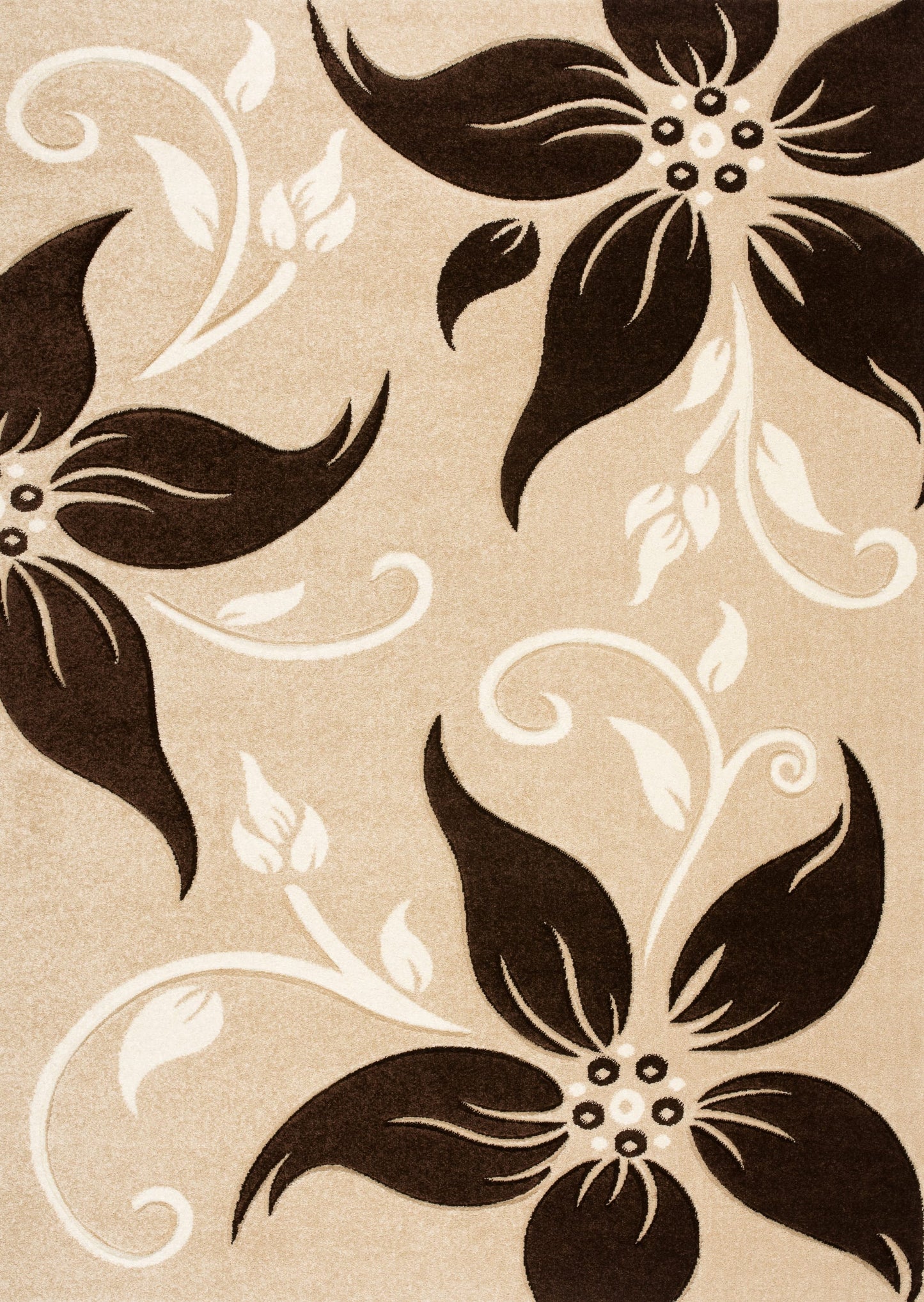 Charlie Rug Beige-Brown