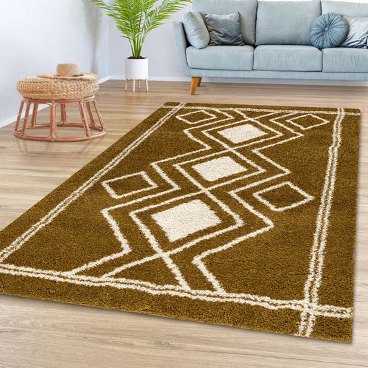 Cesar Rug - Mustard Cream 04