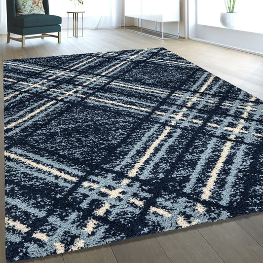 Ava Rug - Navy Blue 02