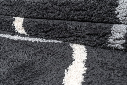Zara Rug - Black 01