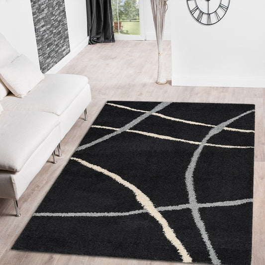 Zara Rug - Black 01