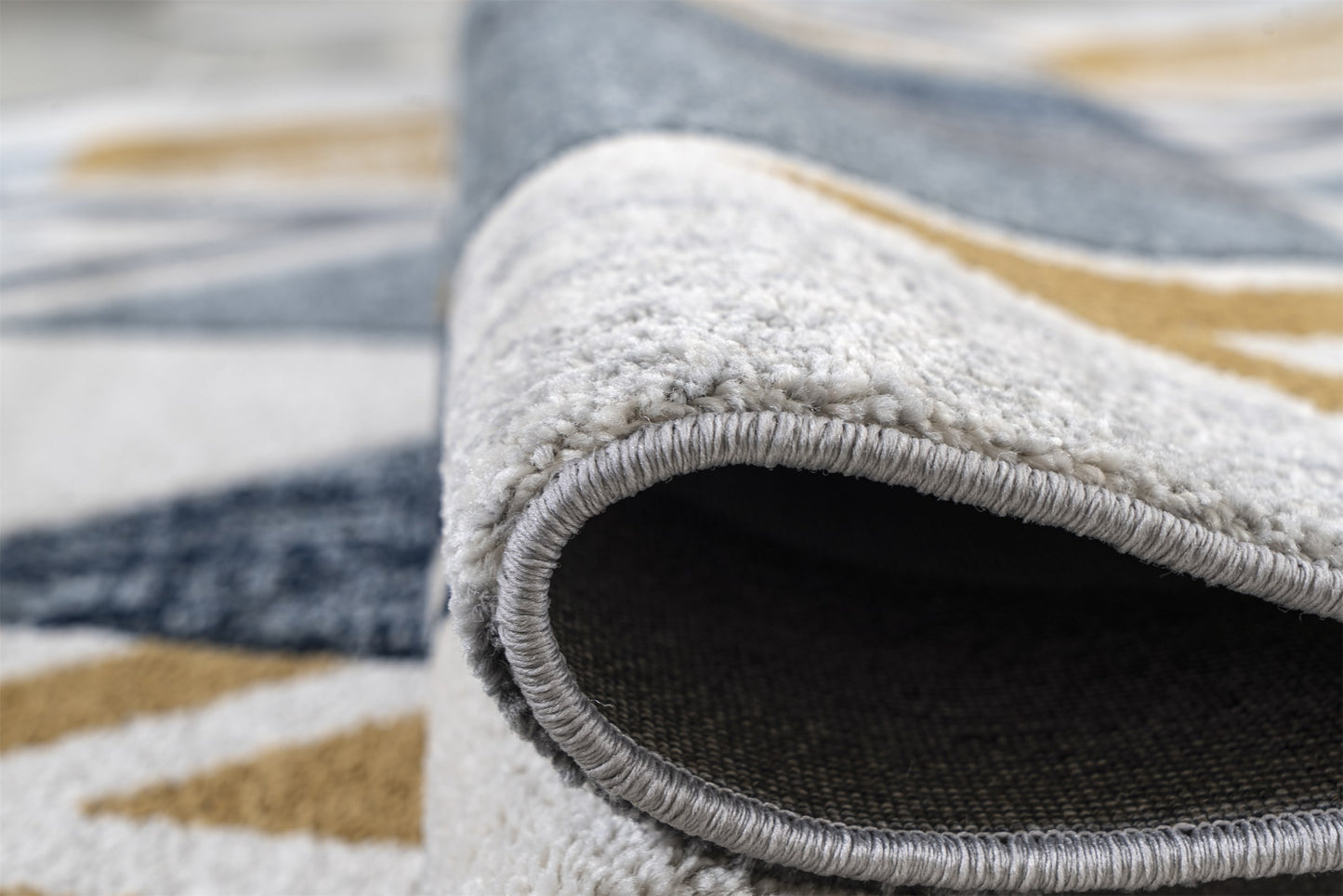 Olivia Rug - 102 Blue Mustard