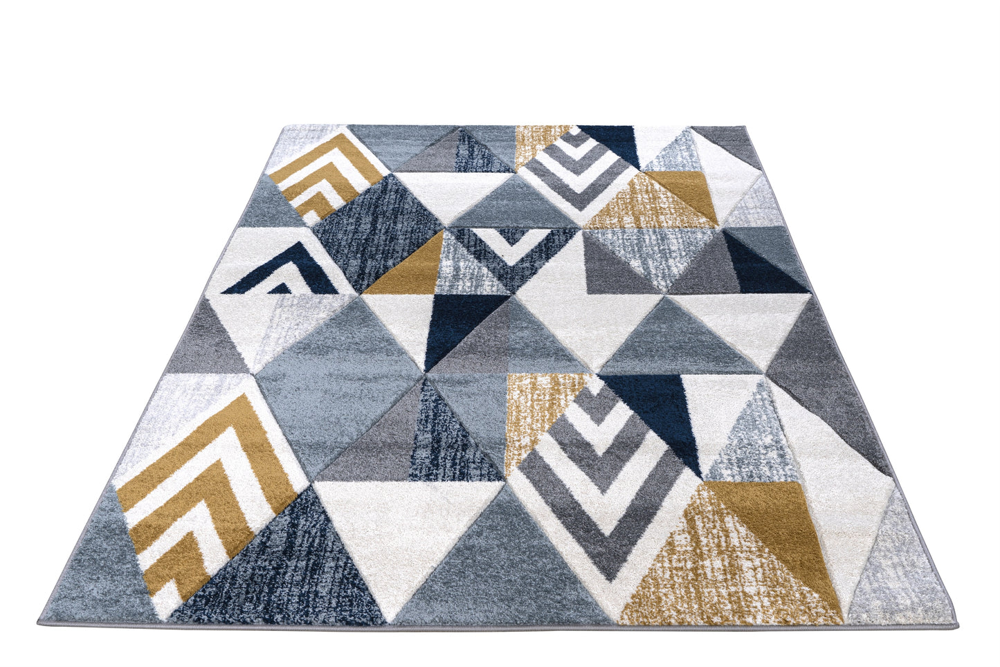 Olivia Rug - 102 Blue Mustard