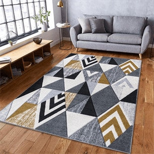 Sophie Rug - 101 Grey Mustard