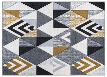 Sophie Rug - 101 Grey Mustard