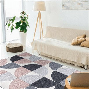 Leo Rug - 104 Grey Pink