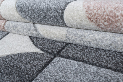 Leo Rug - 104 Grey Pink
