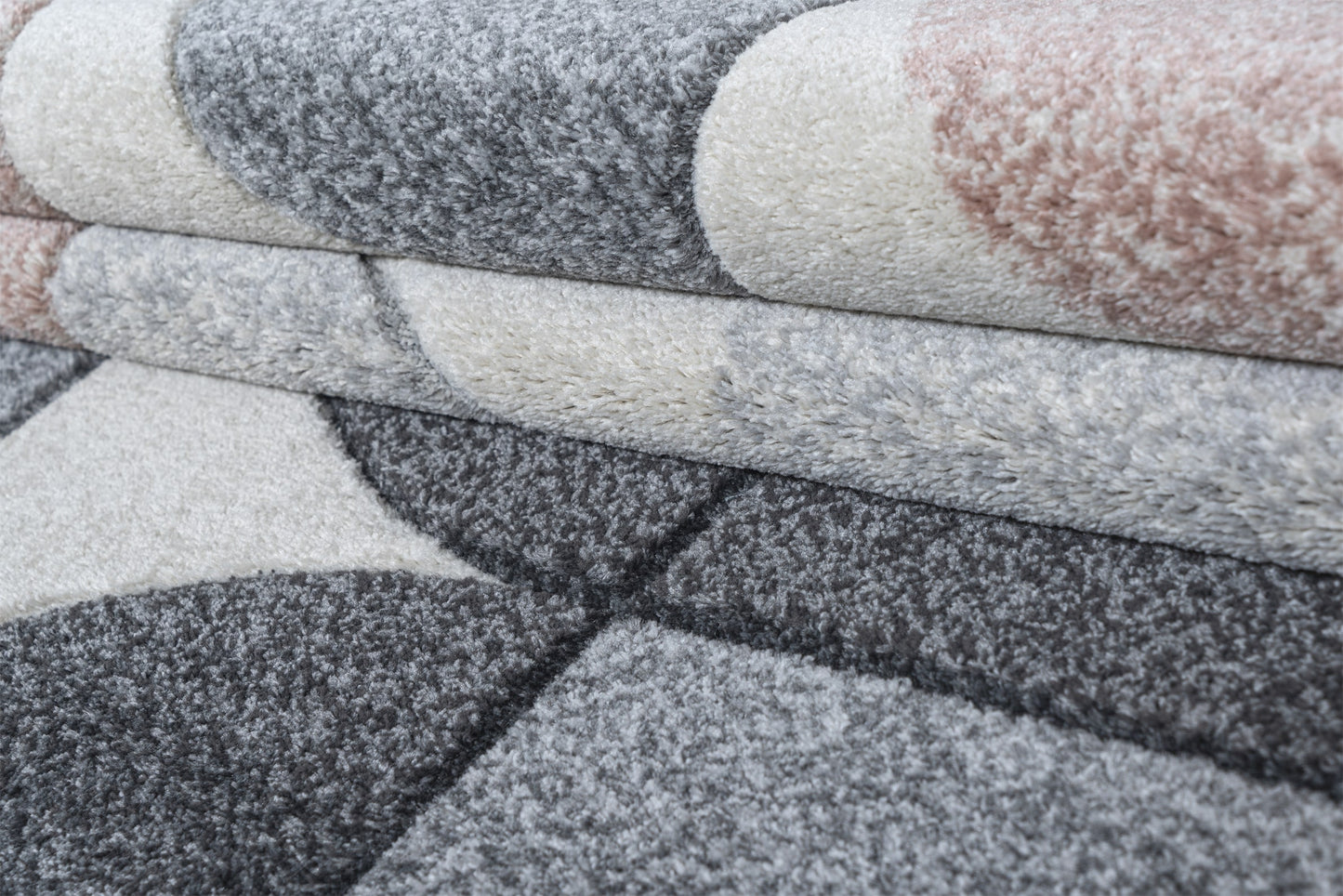 Olivia Rug - 104 Grey Pink