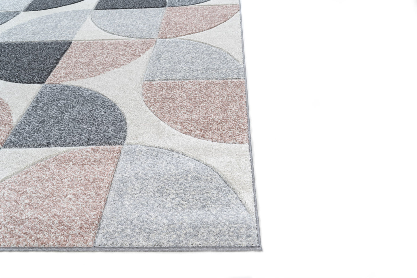 Olivia Rug - 104 Grey Pink