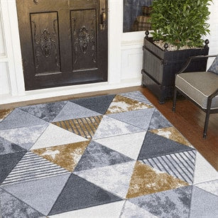 Isla Rug - 110 Grey Mustard