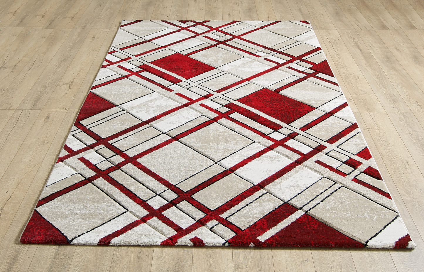 Harry Rug - Cream Red