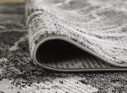 Isla Rug - Dark Grey Black