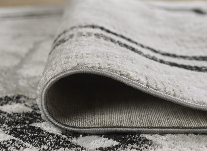 Charlie Rug - Grey Black