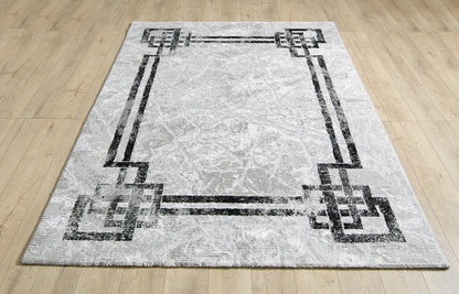 Charlie Rug - Grey Black
