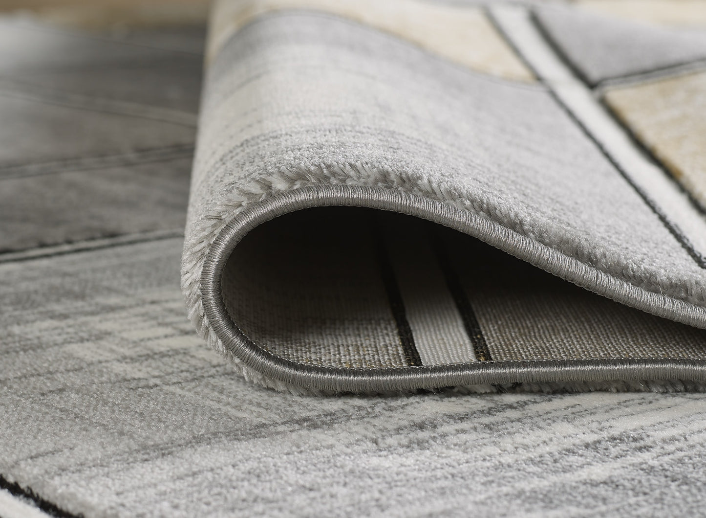 Oliver Rug - Grey Gold