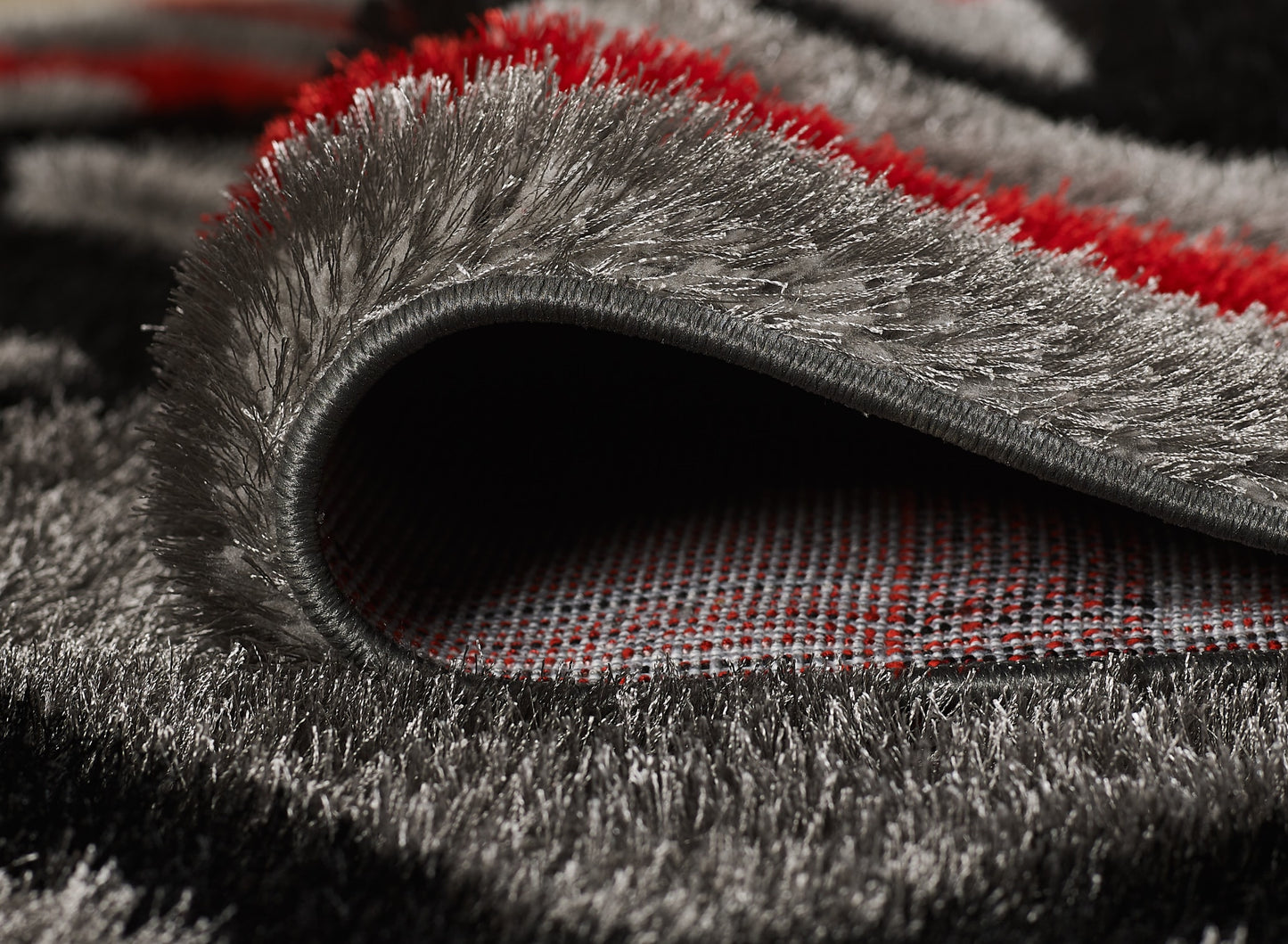 Isla Rug - Grey Red