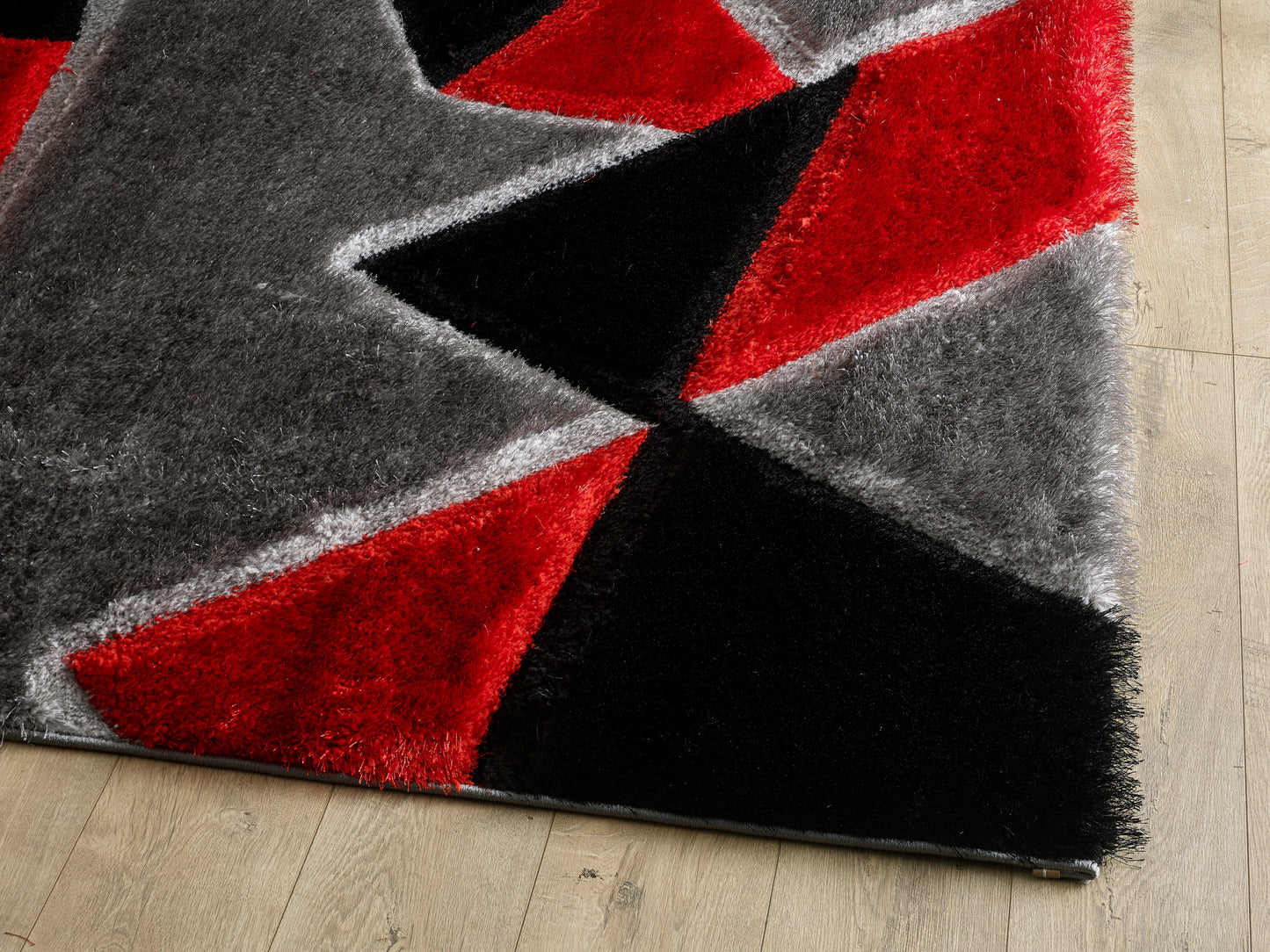 Isla Rug - Grey Red