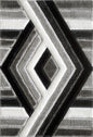 Grace Rug - Black Grey
