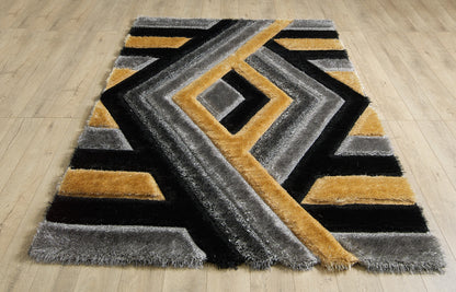 Oliver Rug - Grey Gold