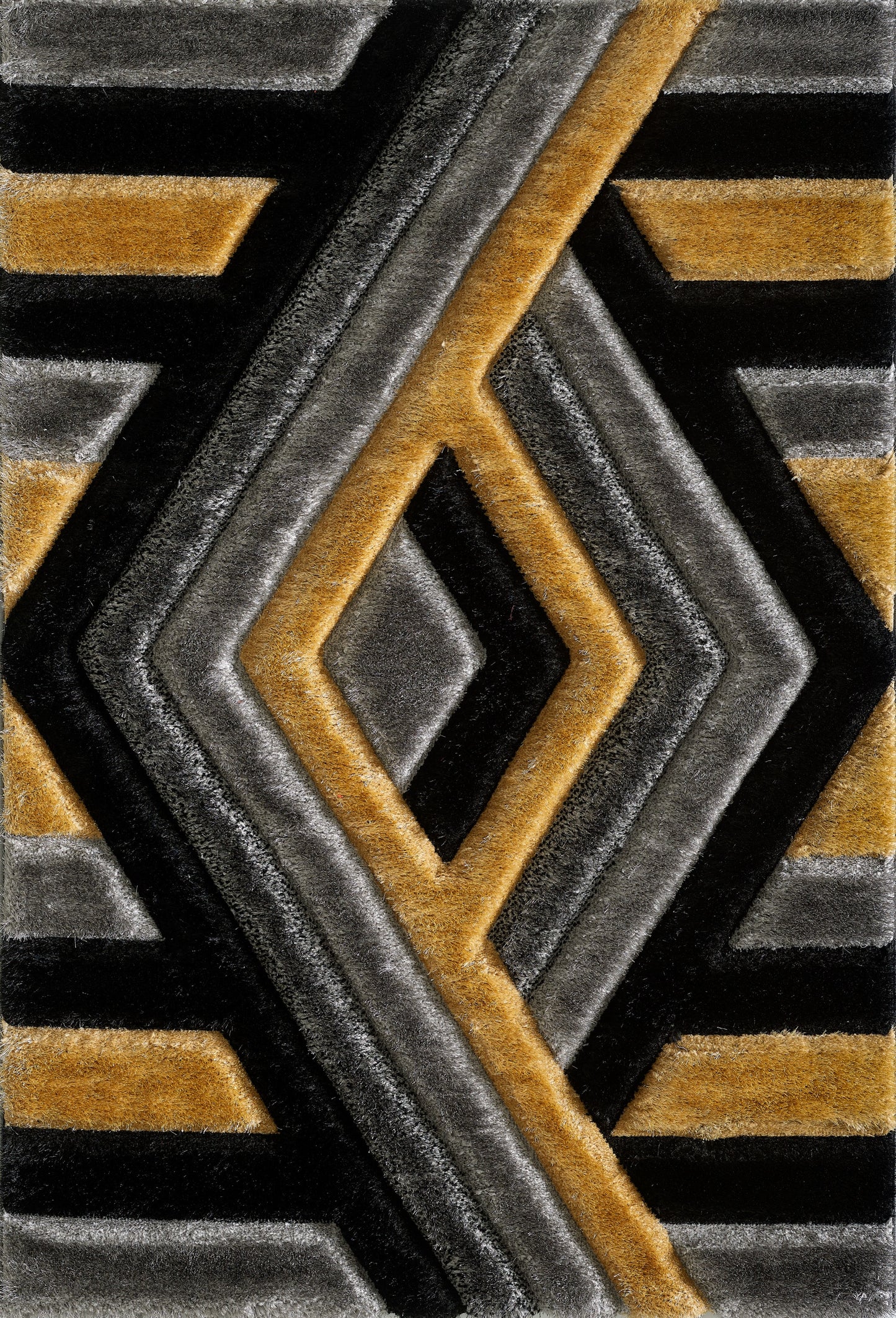 Oliver Rug - Grey Gold