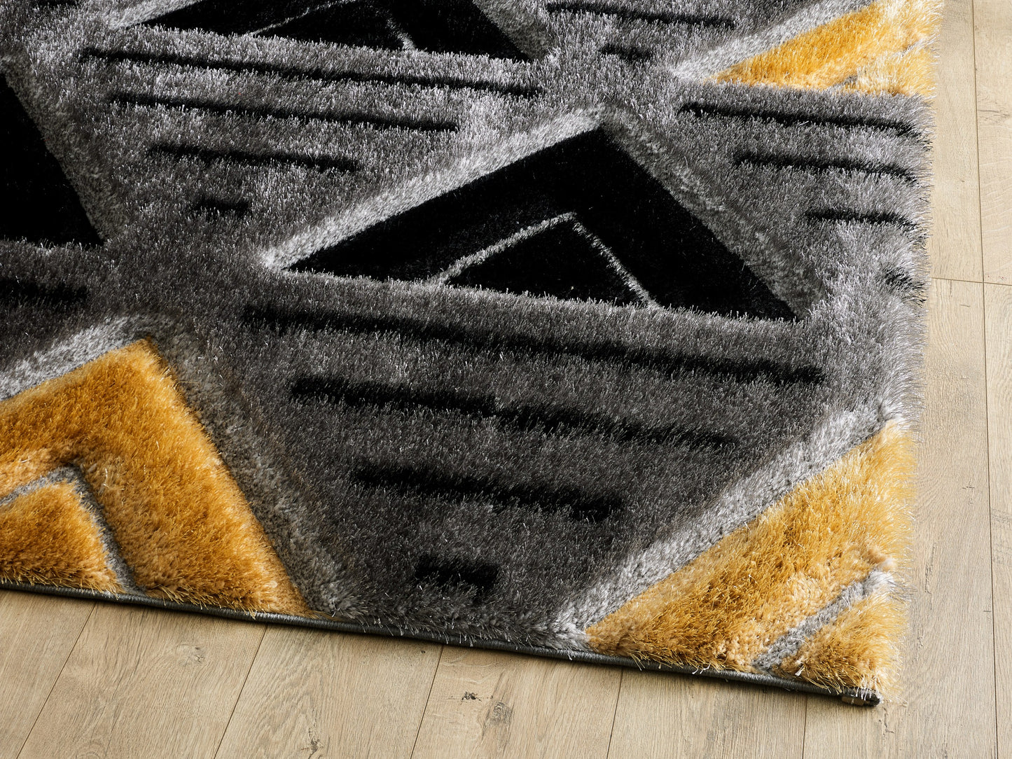 Charlie Rug - Grey Gold