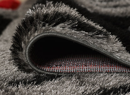 Olivia Rug - Grey Red
